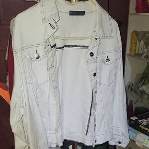 Fashion to Figure Cream Denim Jacket